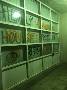 The annual Healy Haunted House!
